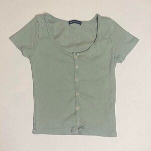 Brandy Melville Zelly Top - Sage Green